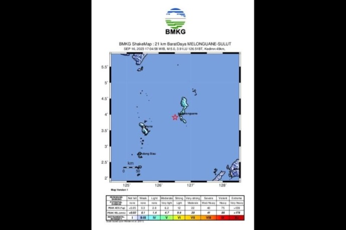 gempa talaud