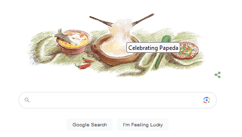 google doodle papeda