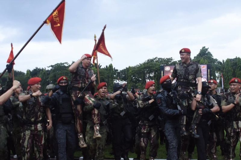 Drigjen Djon Afriadi Resmi Jabat Danjen Kopassus